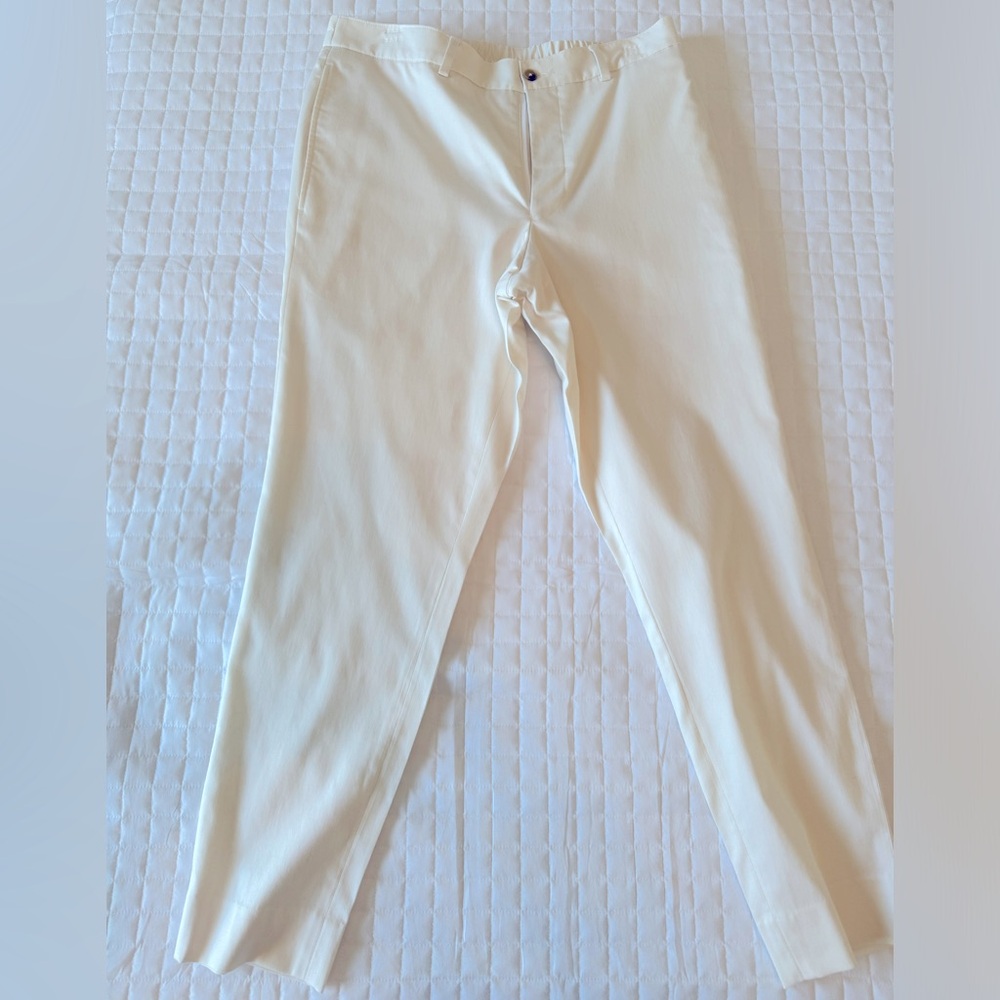 Ted Baker Jan pants. Above the ankle look. 27 inch inseam Cream color.